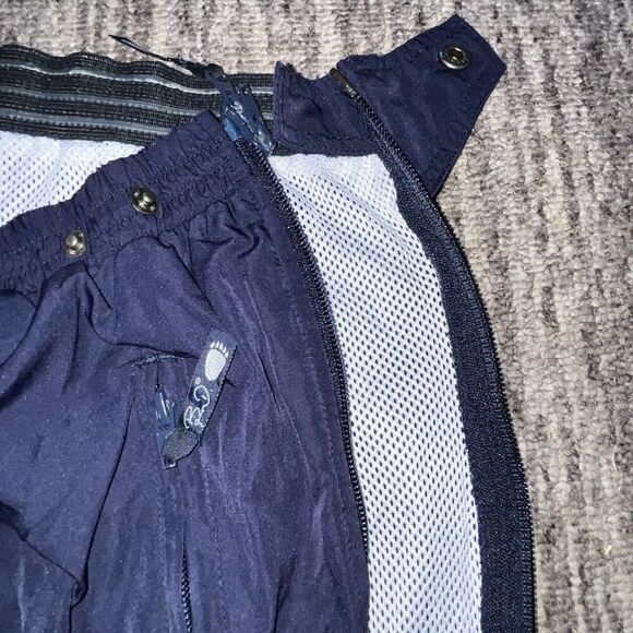 Bear Paw Mens XL Elastic Waist Jogger Track Pants Full Zip Sides Blue Pockets - Picture 5 of 7